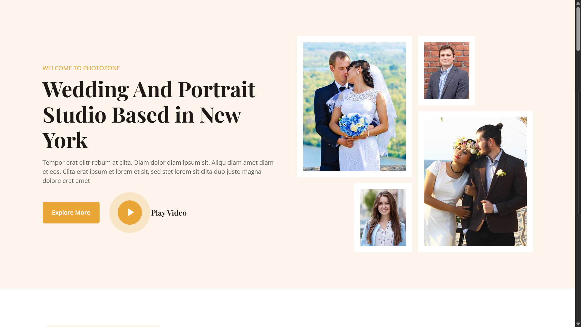 PhotoZone Studio Template